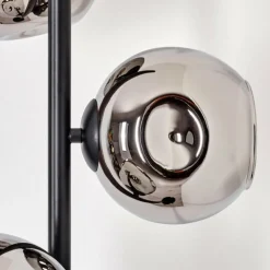 Ripoll Lampadaire Chrome, Fumé, 3 lumières