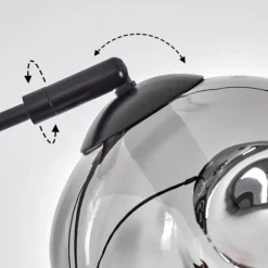 Ripoll Lampadaire Fumé, 3 lumières