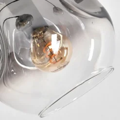 Ripoll Lampadaire Noir, 5 lumières