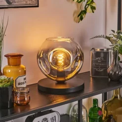 Ripoll Lampe à poser Noir, 1 lumière