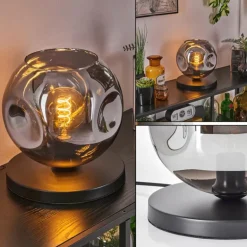 Ripoll Lampe à poser Noir, 1 lumière