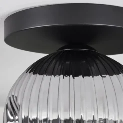 Ripoll Plafonnier, Boule lumineuse Fumé, 1 lumière