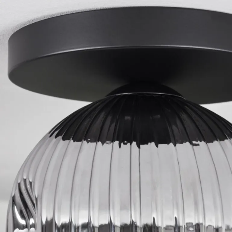 Ripoll Plafonnier, Boule lumineuse Fumé, 1 lumière