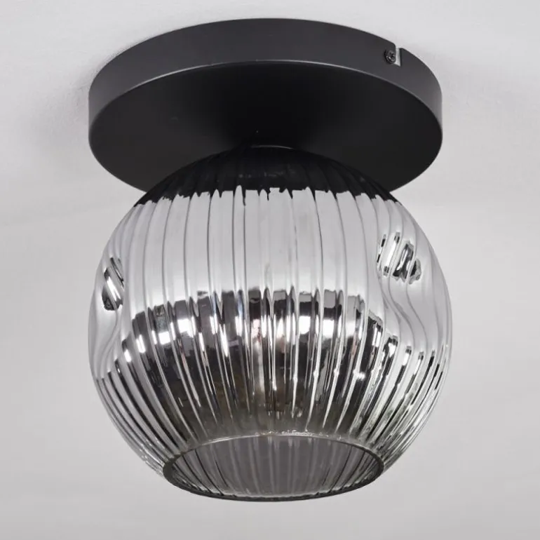 Ripoll Plafonnier, Boule lumineuse Fumé, 1 lumière
