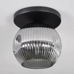 Ripoll Plafonnier, Boule lumineuse Fumé, 1 lumière