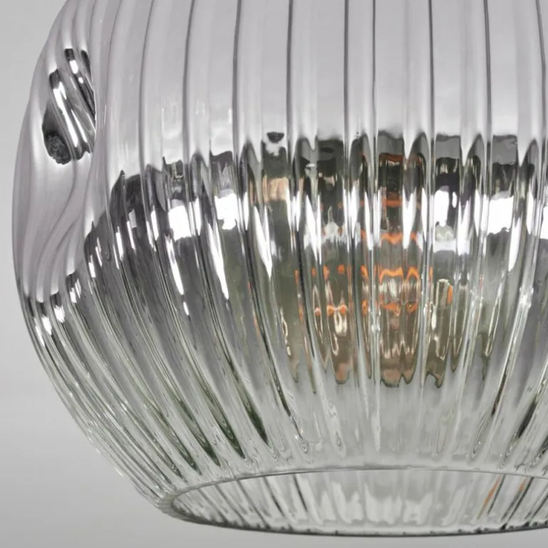 Ripoll Plafonnier, Boule lumineuse Clair, Fumé, 1 lumière