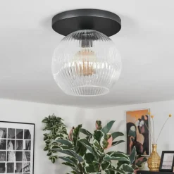 Ripoll Plafonnier, Boule lumineuse Clair, 1 lumière