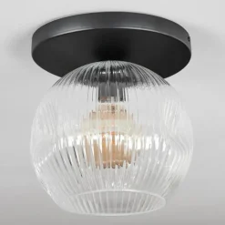 Ripoll Plafonnier, Boule lumineuse Clair, 1 lumière