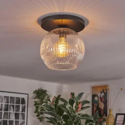 Ripoll Plafonnier, Boule lumineuse Clair, 1 lumière