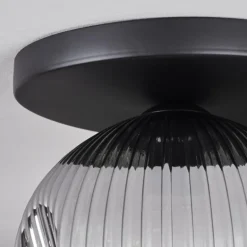 Ripoll Plafonnier, Boule lumineuse Fumé, 1 lumière