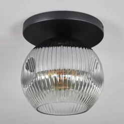 Ripoll Plafonnier, Boule lumineuse Fumé, 1 lumière