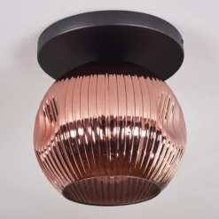 Ripoll Plafonnier, Boule lumineuse Cuivré, 1 lumière
