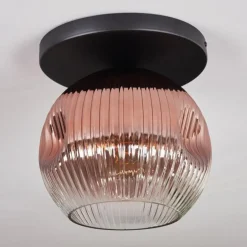 Ripoll Plafonnier, Boule lumineuse Clair, Cuivré, 1 lumière