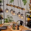 Ripoll Suspension, Boule lumineuse, Suspension Clair, Fumé, 5 lumières