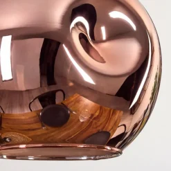 Ripoll Suspension, Boule lumineuse, Suspension Écru, Noir, 3 lumières