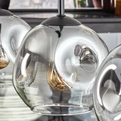 Ripoll Suspension Clair, Fumé, 3 lumières