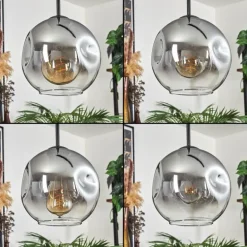 Ripoll Suspension Clair, Fumé, 3 lumières