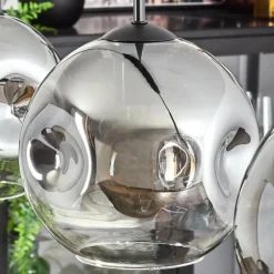 Ripoll Suspension Clair, Fumé, 3 lumières