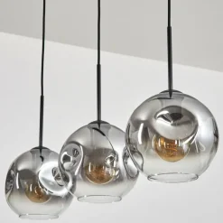 Ripoll Suspension Clair, Fumé, 3 lumières