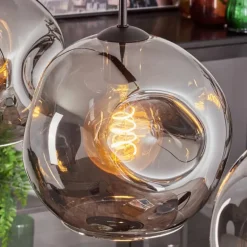 Ripoll Suspension Fumé, 3 lumières