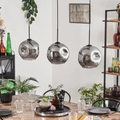 Ripoll Suspension Fumé, 3 lumières