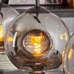 Ripoll Suspension Fumé, 3 lumières