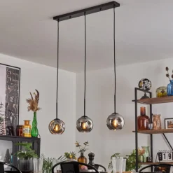 Ripoll Suspension Fumé, 3 lumières