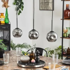 Ripoll Suspension Fumé, 3 lumières