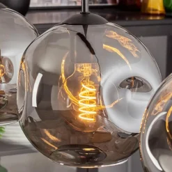 Ripoll Suspension Fumé, 3 lumières