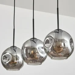 Ripoll Suspension Fumé, 3 lumières