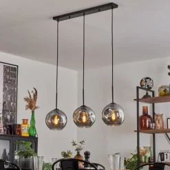 Ripoll Suspension Fumé, 3 lumières