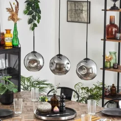 Ripoll Suspension Fumé, 3 lumières