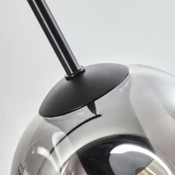 Ripoll Suspension Noir, 4 lumières