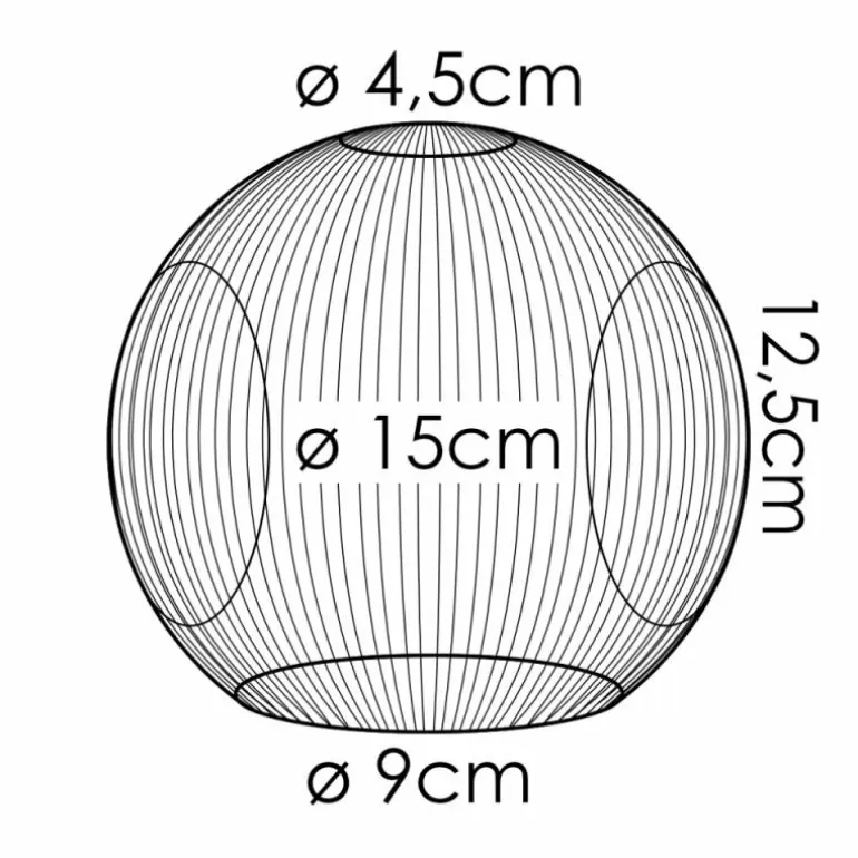 Ripoll Verre de rechange Ambre, Clair