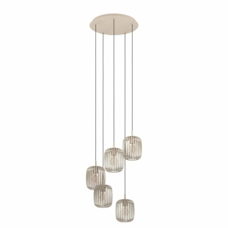 ROMAZZINA Suspension Luminaires Eglo Sable, 5 lumières