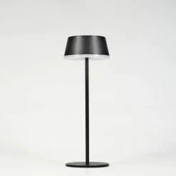 Romdrup Lampe de table d'extérieur, Lampe à poser LED Noir, 1 lumière