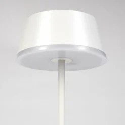 Romdrup Lampe de table d'extérieur, Lampe à poser LED Blanc, 1 lumière