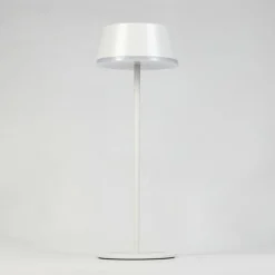 Romdrup Lampe de table d'extérieur, Lampe à poser LED Blanc, 1 lumière