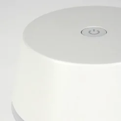 Romdrup Lampe de table d'extérieur, Lampe à poser LED Blanc, 1 lumière