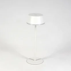 Romdrup Lampe de table d'extérieur, Lampe à poser LED Blanc, 1 lumière