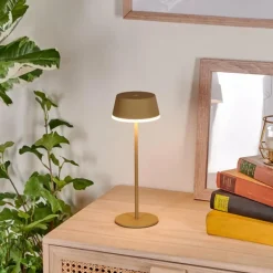 Romdrup Lampe de table d'extérieur, Lampe à poser LED Sable, 1 lumière