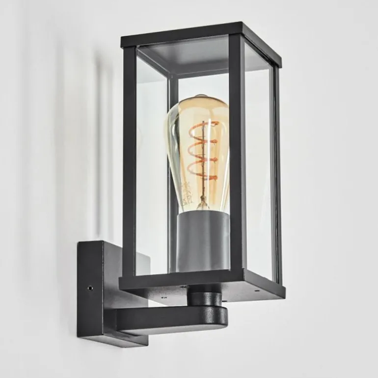 Rourega Lampe murale d´extérieur Noir, 1 lumière