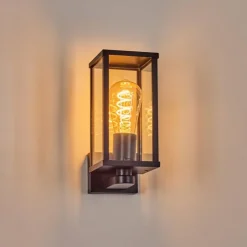 Rourega Lampe murale d´extérieur Noir, 1 lumière