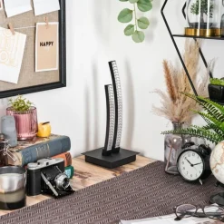 Rowan Lampe à poser LED Noir, 1 lumière