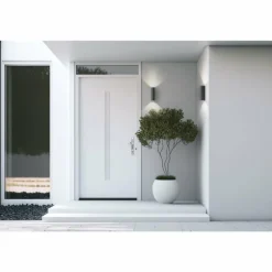 Runding Luminaire Up & Down, Applique murale Luminaires LCD LED Anthracite, 2 lumières