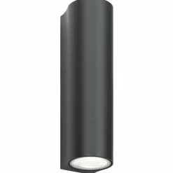 Runding Luminaire Up & Down, Applique murale Luminaires LCD LED Anthracite, 2 lumières