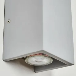 Rurup Luminaire Up & Down, Applique murale Gris, Argenté, 2 lumières