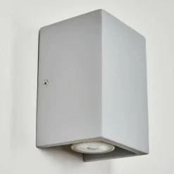 Rurup Luminaire Up & Down, Applique murale Gris, Argenté, 2 lumières