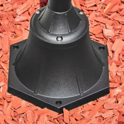 Réverbère Trosa Noir, 3 lumières