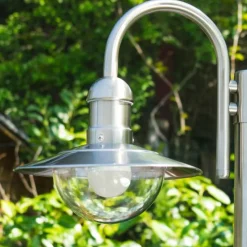 Réverbère Elima Acier inoxydable, 2 lumières